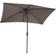 4gardenz® Parasol Rechthoek 150x250cm Kantelbaar Balkonparasol Taupe