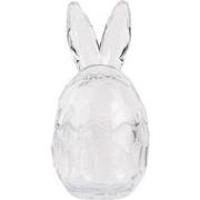 Clayre & Eef Glazen potje Ei Ø 9x17 cm Transparant Glas