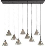 AnLi Style Hanglamp 5+4 tapse kap glas (G9)