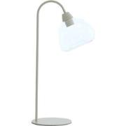 Light & Living - tafellamp - Bisho - beige - glas - bureaulamp - E27 -...