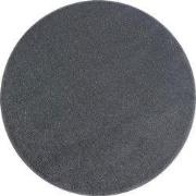 Tapijtenloods Basics Effen Rond Vloerkleed Lichtgrijs Laagpolig- 160 C...