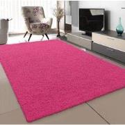 Tapijtenloods Loca Shaggy Vloerkleed Roze Hoogpolig- 80x150 CM