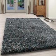 Tapijtenloods Rainbow Soft Shaggy Hoogpolig Vloerkleed Blauw- 160x230 ...