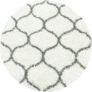 Tapijtenloods Opera Soft Shaggy Rond Hoogpolig Vloerkleed Cream- 200 C...