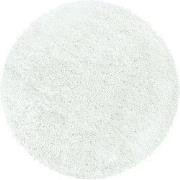 Tapijtenloods Pearl Soft Rond Hoogpolig Vloerkleed Wit- 200 CM ROND