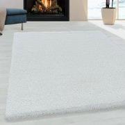 Tapijtenloods Pearl Soft Hoogpolig Vloerkleed Wit- 80x250 CM