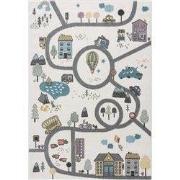 Tapijtenloods Vloerkleed Laagpolig Anime Kids Creme- 80x150 CM