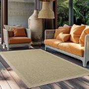 Solid Tuin - Buitenkleed - Indoor & Outdoor - Laagpolig Effen - Groen-...