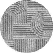 Tapijtenloods Japandi ART - Rond Vloerkleed Boho - Scandinavisch - Laa...