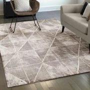 Harmony Mystic - Modern Abstract Vloerkleed - Laagpolig - Beige- 160x2...