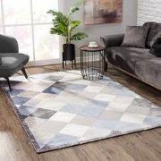 Evra Bali - Modern Vloerkleed - Laagpolig Tapijt - Grijs Blauw- 200x28...