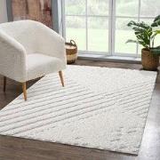 Vloerkleed Focus Feel - Hoogpolig - Fluffy  - Scandinavisch - Creme- 1...