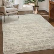 Relax Oslo - Laagpolig Effen Vloerkleed - Modern Tapijt - Creme- 300x3...