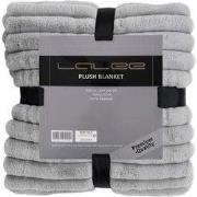 Plush Soft Plaid - Fluffy Deken - 3D Effect, Hoogpolig, 100% Polyester...