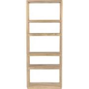 Boekenkast Noëlle 200cm Naturel - Giga Meubel