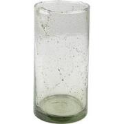 Clayre & Eef Vaas  Ø 10x20 cm Glas Glazen Vaas