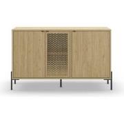 Buffet 3 Deuren en Metalen Poten L120 cm - Inca