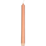 Rustik Lys - Stearine dinerkaars 2,2 x 28 cm pink terra