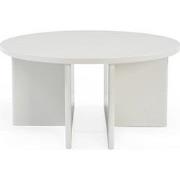 Benoa Salontafel Jade Off White 80
