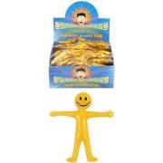 144 Stuks - Uittrekbare Strech Smiley Poppetjes - In Display - Uitdeel...
