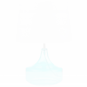 Beliani ERZEN - Tafellamp-Blauw-Glas