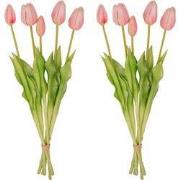 URBANJNGL - Tulpen boeket – 10 stuks – Meerdere kleuren – ‘Real Touch’...