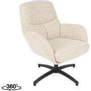 LABEL51 Fauteuil Chill Zone - Naturel - Boucle