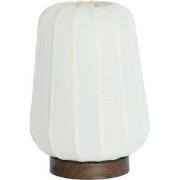 Light & Living - tafellamp - Bibury - wit - textiel - bureaulamp - E27...