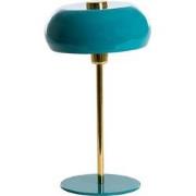 Light & Living - tafellamp - Surin - blauw - metaal - bureaulamp - E27...
