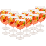 OTIX Kunststof Gin Tonic Glazen - 12 Stuks - Cocktailglazen - Strand -...