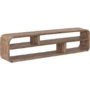 MUST Living TV stand Corso large,50x220x30 cm, extreme rustic teakwood