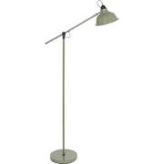 Mexlite - vloerlamp - Nove - groen - metaal - leeslamp - E27 - 1322G