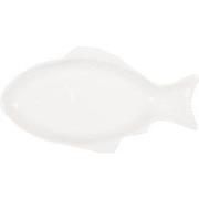 Clayre & Eef Kom Vis 375 ml Wit Keramiek
