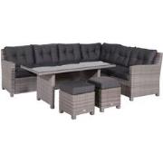 Garden Impressions Blue bird loungedining set - rechts - organic grey