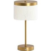 Light & Living - tafellamp - Diny - brons - metaal - bureaulamp - LED ...