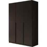 Meubella Kledingkast Sabre - Zwart - 150 cm