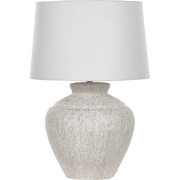Beliani CAINE - Tafellamp-Beige-Keramiek