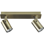 Beliani KLIP - Plafondlamp-Messing-IJzer