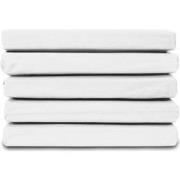 Ten Cate Katoensatijnen Hoeslaken - 160x200 - Wit