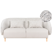 Beliani UMEA - Driezitsbank-Beige-Polyester