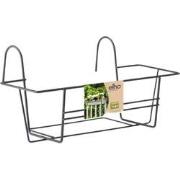 Green basics balkonrek 50 cm antraciet