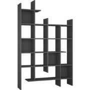 Rek 18 planken H188 cm - Manco - Grijs