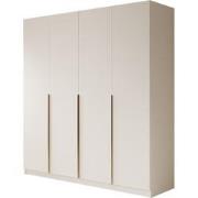 Meubella Kledingkast Sabre 2 - Wit - 200 cm