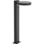 Beliani PARKERS - Staande tuinlamp-Zwart-Aluminium
