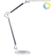 Beliani GRUS - Bureaulamp-Zilver-Aluminium