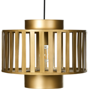 Beliani HUGLI - Hanglamp-Messing-IJzer
