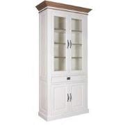 Nordell Vitrinekast  met 2x2 Deuren en 1 Lade – Ashford & Co