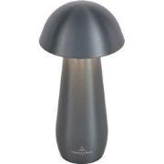 Villeroy & Boch tafellamp MODENA | 16cm| grafiet geborsteld | op accu ...