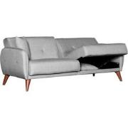 Springcrest® Sofabed Roma - Zilvergrijs - 200x80x77 cm
