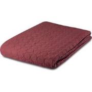 Zydante Home® Bedsprei Incl. 2 Hoezen -Bordeaux Rood Circles - 220x240...